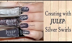 Creating With Julep: Elegant Silver Swirls (Episode 3)
