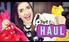 HUGE WINTER FASHION HAUL! {F21, H&M, Agaci, & more}