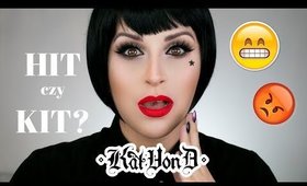 BEZ ŚCIEMY !!! CZY TO KAT Von D ? TEST NA ŻYWO - Dużo produktów