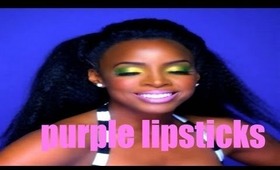 Purple Lipstick Recommendations | MUFE MAC NARS MAYBELLINE