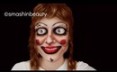 The Conjuring Annabelle The Doll Halloween makeup tutorial 2013 (creepy doll makeup)