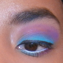 Turquoise & Purple