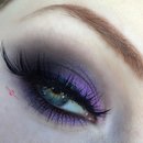 Royal Purple Smokey Eye