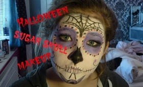 Sugar Skull Makeup for Halloween