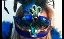 Peacock Halloween Tutorial - Makeup & Costume