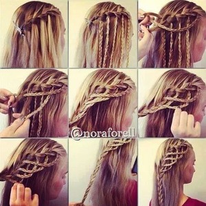 An easy hairstyle 