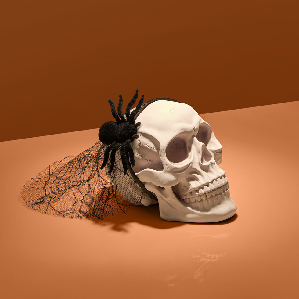 Kitsch Veil Headband Spiderweb