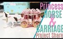3D Paper Crafts Project Share: Princess Horse and Carriage Project Share
