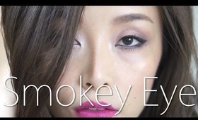 Easy Smokey Eye Makeup [English Subs] / 秋冬トレンドのスモーキーアイ