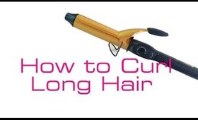 How to Curl Long Hair