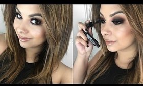 Simple Smokey Eyes & Nude Glossy Lips | Requested Look