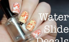 How To Use Water Slide Decals!!