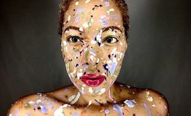 Paint Splatter Makeup Tutorial