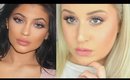 Kylie Jenner Inspired Valentines Day Makep Tutorial | Kylie Jenner Pink Makeup