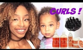 Jordan& Sharee's Curly Hair Routine