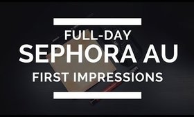 Full day first impression of Sephora purchase