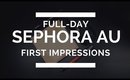 Full day first impression of Sephora purchase