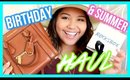 HUGE BIRTHDAY & SUMMER HAUL