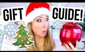 CHRISTMAS HOLIDAY GIFT GUIDE! || All Under $100, DIY Ideas, For Girls & Guys!