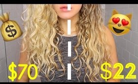 Half Drugstore & Half Salon Quality HAIR Products for WAVES and CURLS | DUPE?!