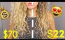 Half Drugstore & Half Salon Quality HAIR Products for WAVES and CURLS | DUPE?!