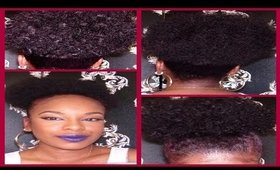 NATURAL HAIR TUTORIAL | THAT Puff Though 1 & 2