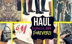 Clothing Makeup Haul- H&M, Forever 21, & Sephora