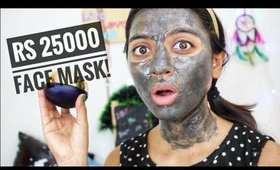 Rs 25,000 Face Mask?! _ First Impressions & Does it really work? | SuperWowStyle Prachi