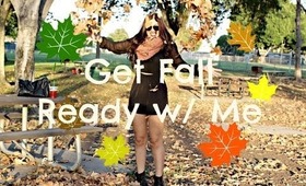 Get Fall Ready With Me! Makeup, Hair, Outfit!