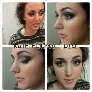 Kate's formal (prom) trial make up- doesn't she look beautiful!!

