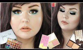 Smokey Teal Makeup Look | Featuring Jaclyn Hill x Morphe Palette