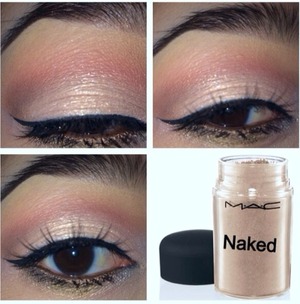 Natural eye look for daytime. 