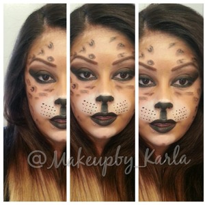 Halloween Makeup Leopard