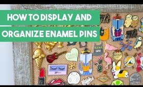 How to Display and Organize Enamel Pins