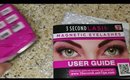 3 Second Lash Unboxing Tips, First Impression