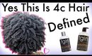 Soft & Defined Wash & Go on 4c Hair| TGIN Curl Bomb Moisturizing Gel 1st Impression