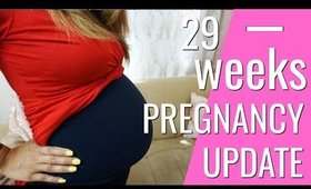 Pregnancy Bump Date - 29 Weeks - 1st Baby - Lots of contractions!