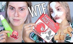 DOES IT WORK?? 💬 Pore Strips & Clinique Bubble Mask 💦 FIRST IMPRESSIONS