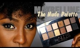 "New" Maybelline The Nude Palette Review & Demo