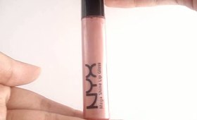 BeautyNeverDates-Product Review-NYX Megashine gloss French Kiss