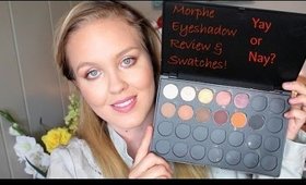 Morphe Brushes Eyeshadow Review & Swatches