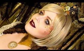 Halloween Makeup Tutorial: Steampunk Cinderella