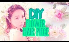 DIY How to make your own Floral Hair piece, Flower Hair Comb Tutorial