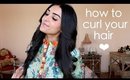How To Curl Your Hair | Selena Gomez Inspired ❤