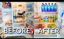 CLEAN & ORGANIZE MY FRIDGE WITH ME | Spring Cleaning 2020