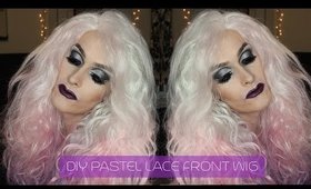 DIY Pastel Dip Dye Wig Tutorial