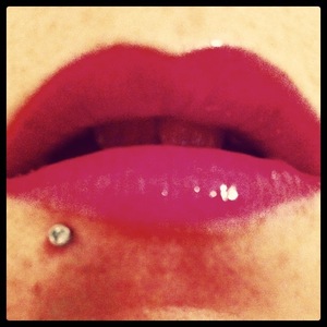 Pink lips!