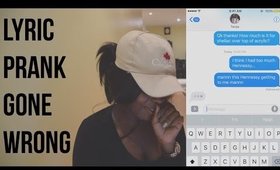LYRIC PRANK ON PREGNANT AUNT GONE WRONG |"OOOUUU" YOUNG M.A