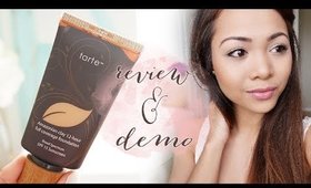 Tarte Amazonian Clay 12hr Full Coverage Foundation Review & Demo | Charmaine Manansala