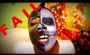 VLOG HALLOWEEN Sugar Skull Makeup Tutorial Fail | I Wanted to LOOK like HER!